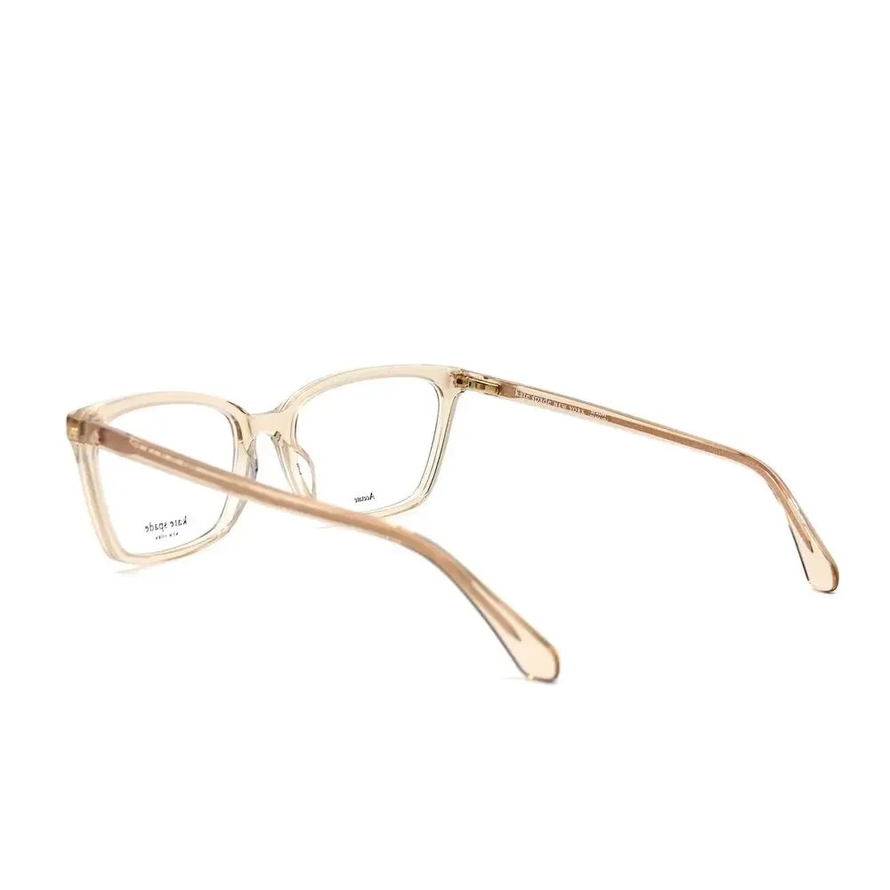 NEW KATE SPADE WANDA BEIGE TRANSPARENT AUTHENTIC EYEGLASSES FRAME - Picture 6 of 9